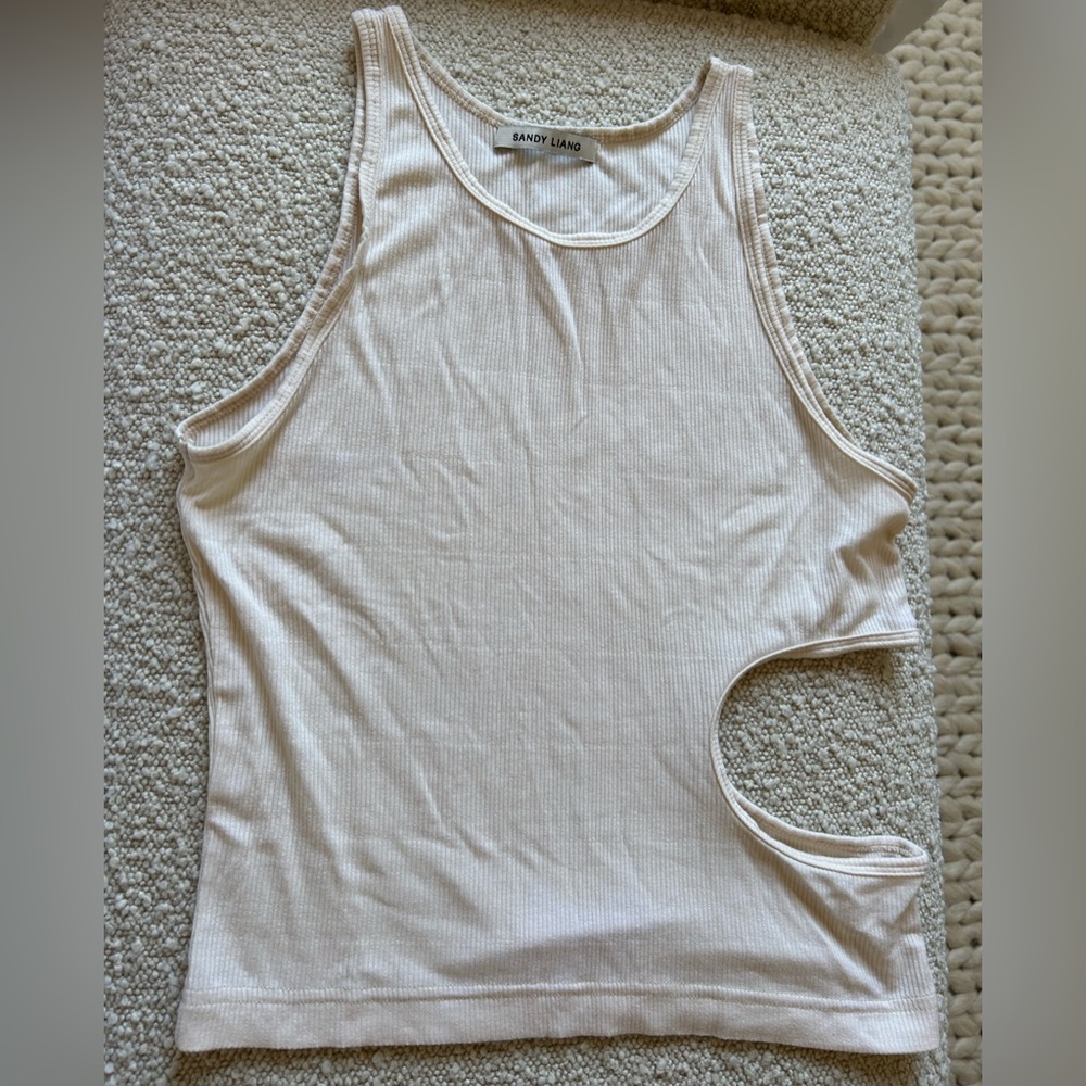 Sandy Liang Slight Tank Top - Picture 4 of 6